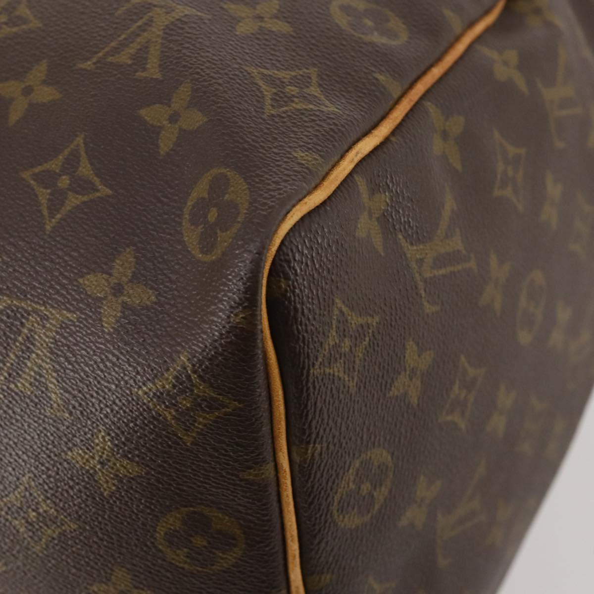 LOUIS VUITTON Monogram Keepall 50 Boston Bag M41426 LV Auth 182626