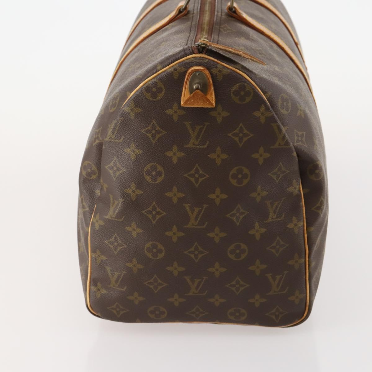 LOUIS VUITTON Monogram Keepall 50 Boston Bag M41426 LV Auth 182626