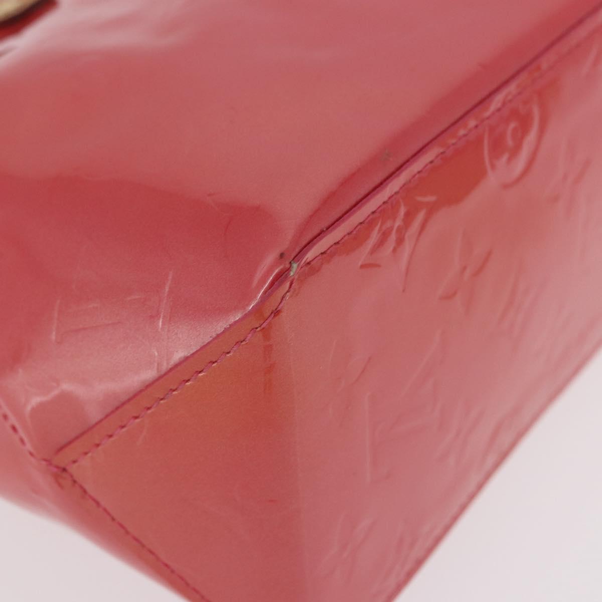 LOUIS VUITTON Monogram Vernis Reade PM Hand Bag Fran Boise M9132F LV Auth 182635