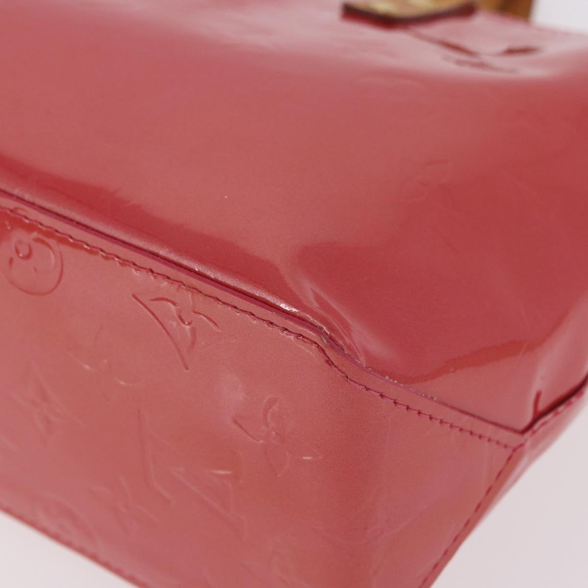 LOUIS VUITTON Monogram Vernis Reade PM Hand Bag Fran Boise M9132F LV Auth 182635