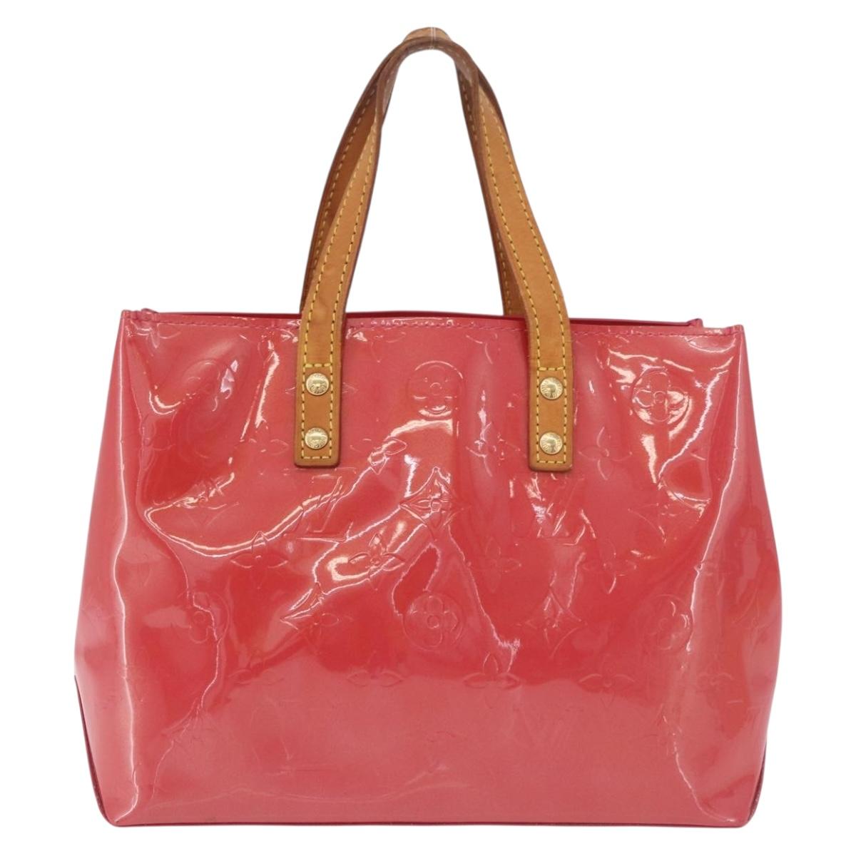 LOUIS VUITTON Monogram Vernis Reade PM Hand Bag Fran Boise M9132F LV Auth 182635