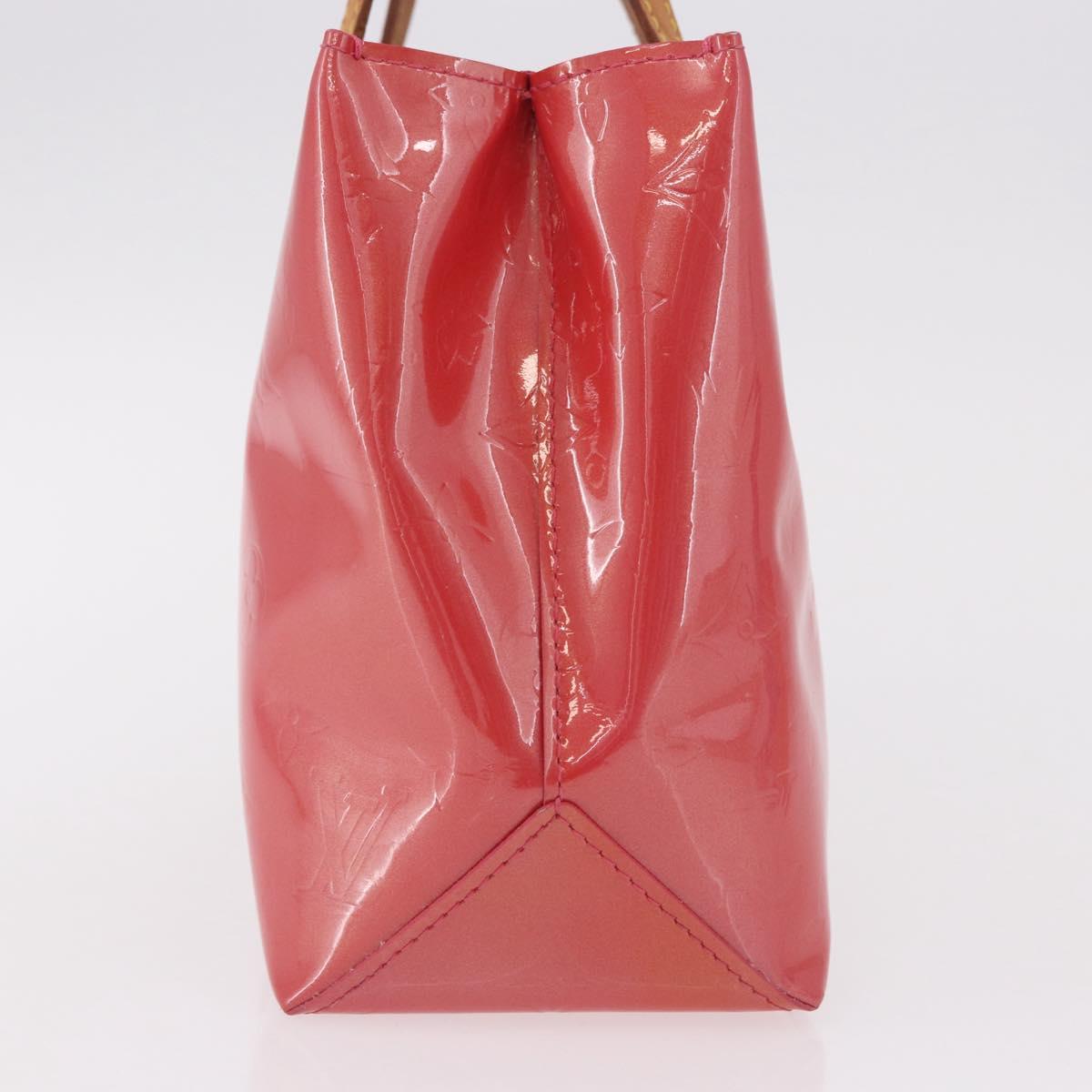 LOUIS VUITTON Monogram Vernis Reade PM Hand Bag Fran Boise M9132F LV Auth 182635