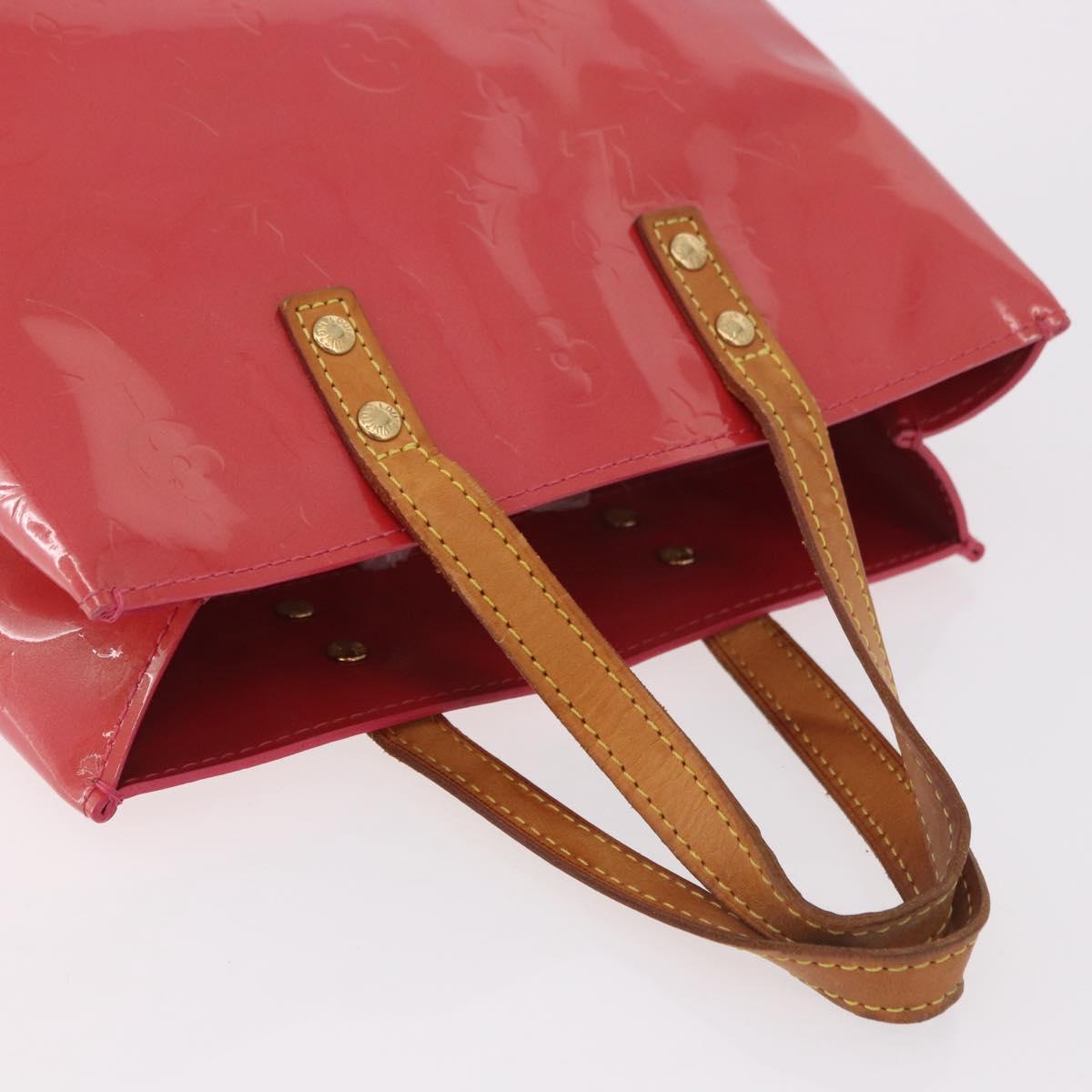 LOUIS VUITTON Monogram Vernis Reade PM Hand Bag Fran Boise M9132F LV Auth 182635