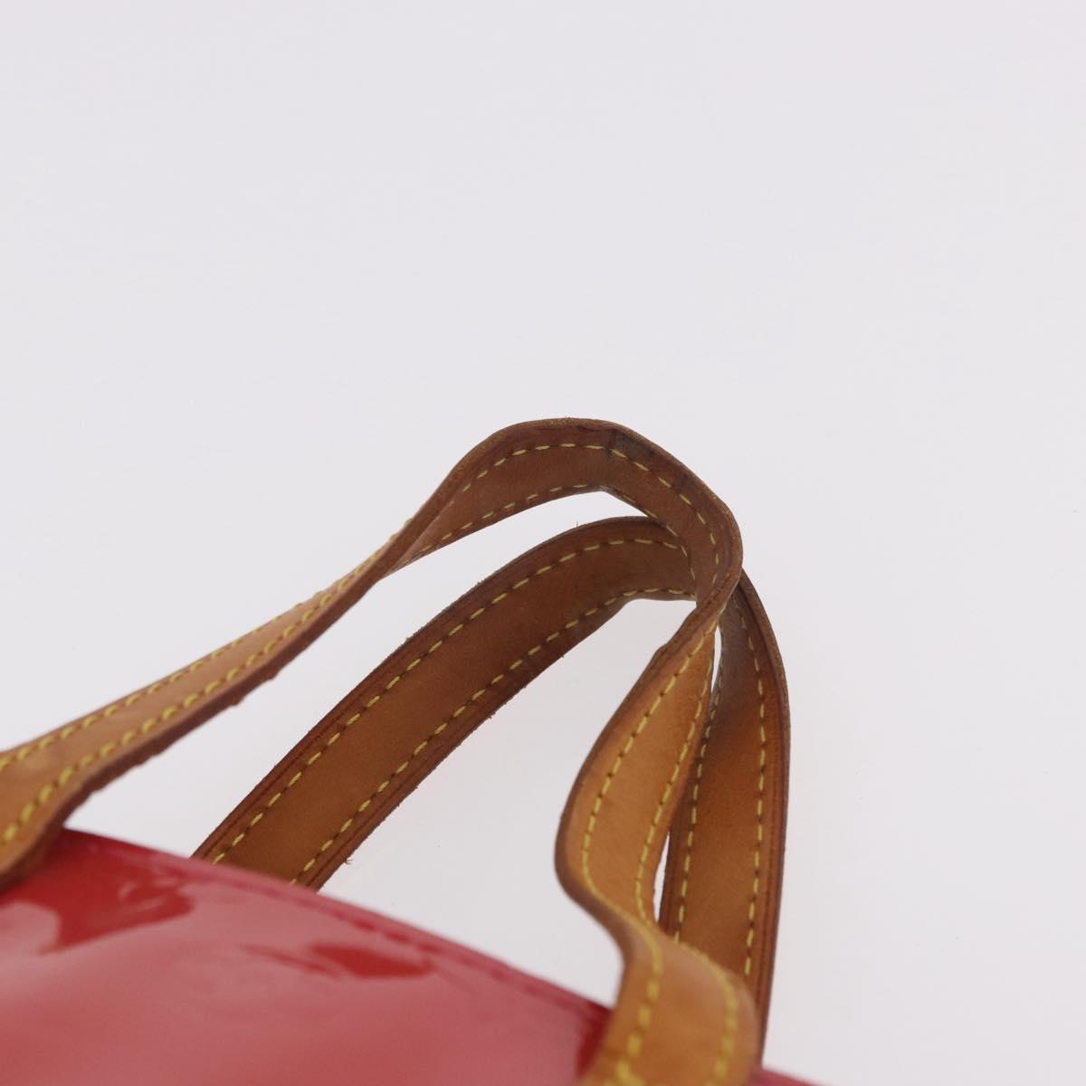 LOUIS VUITTON Monogram Vernis Reade PM Hand Bag Fran Boise M9132F LV Auth 182635