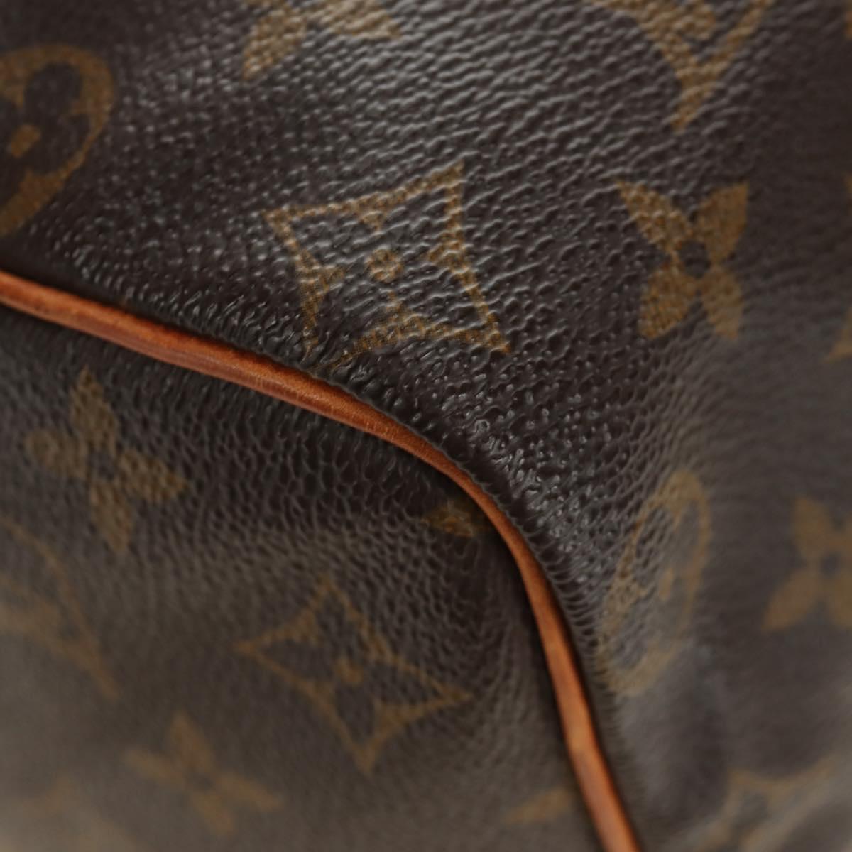 LOUIS VUITTON Monogram Speedy 25 Hand Bag M41528 LV Auth 182641SAM