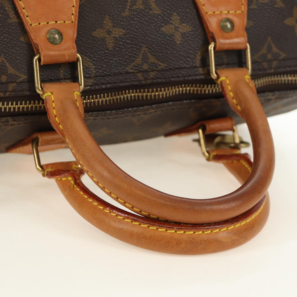 LOUIS VUITTON Monogram Speedy 25 Hand Bag M41528 LV Auth 182641SAM