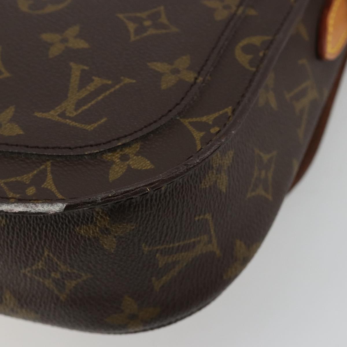 LOUIS VUITTON Monogram Saint Cloud GM Shoulder Bag M51242 LV Auth 182650