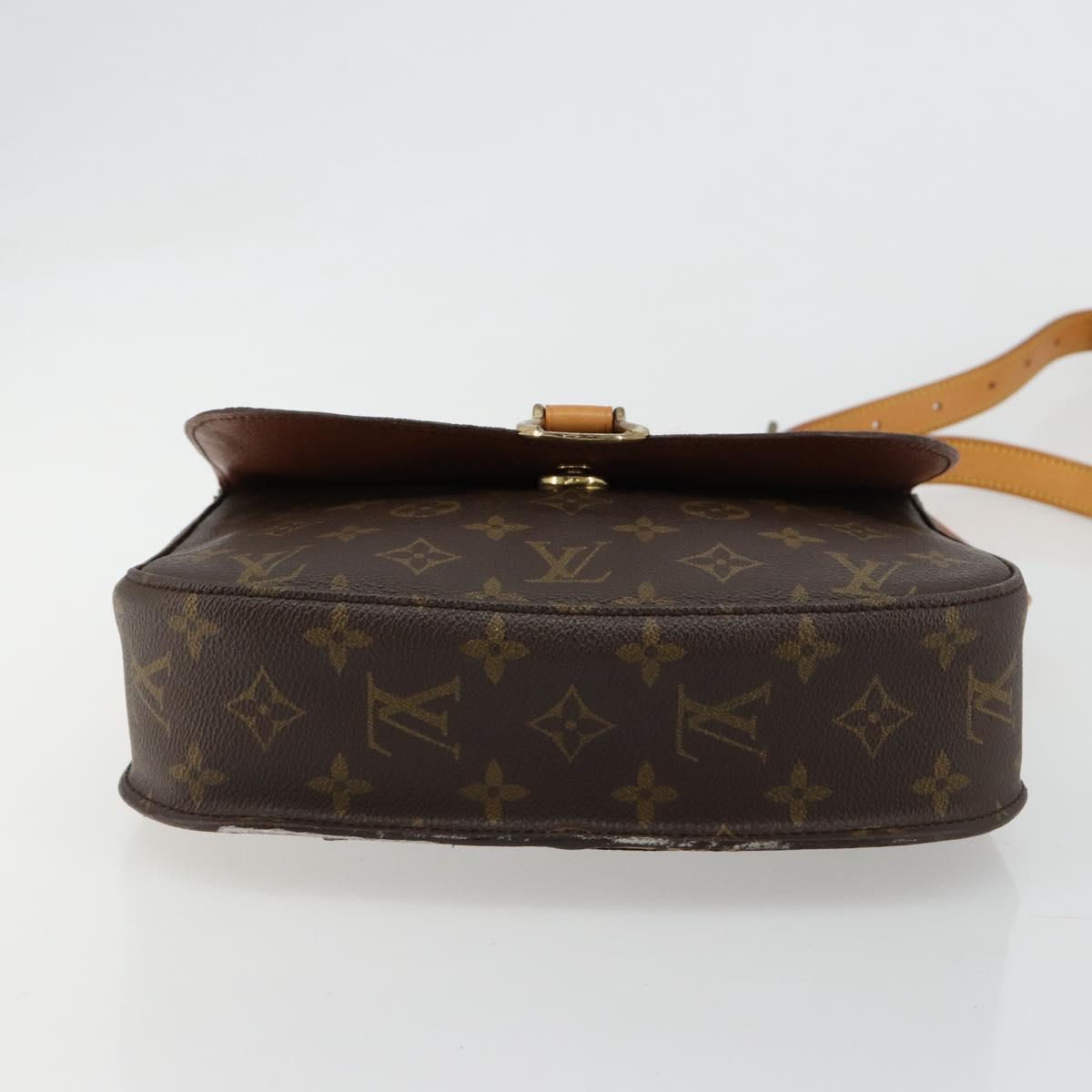 LOUIS VUITTON Monogram Saint Cloud GM Shoulder Bag M51242 LV Auth 182650