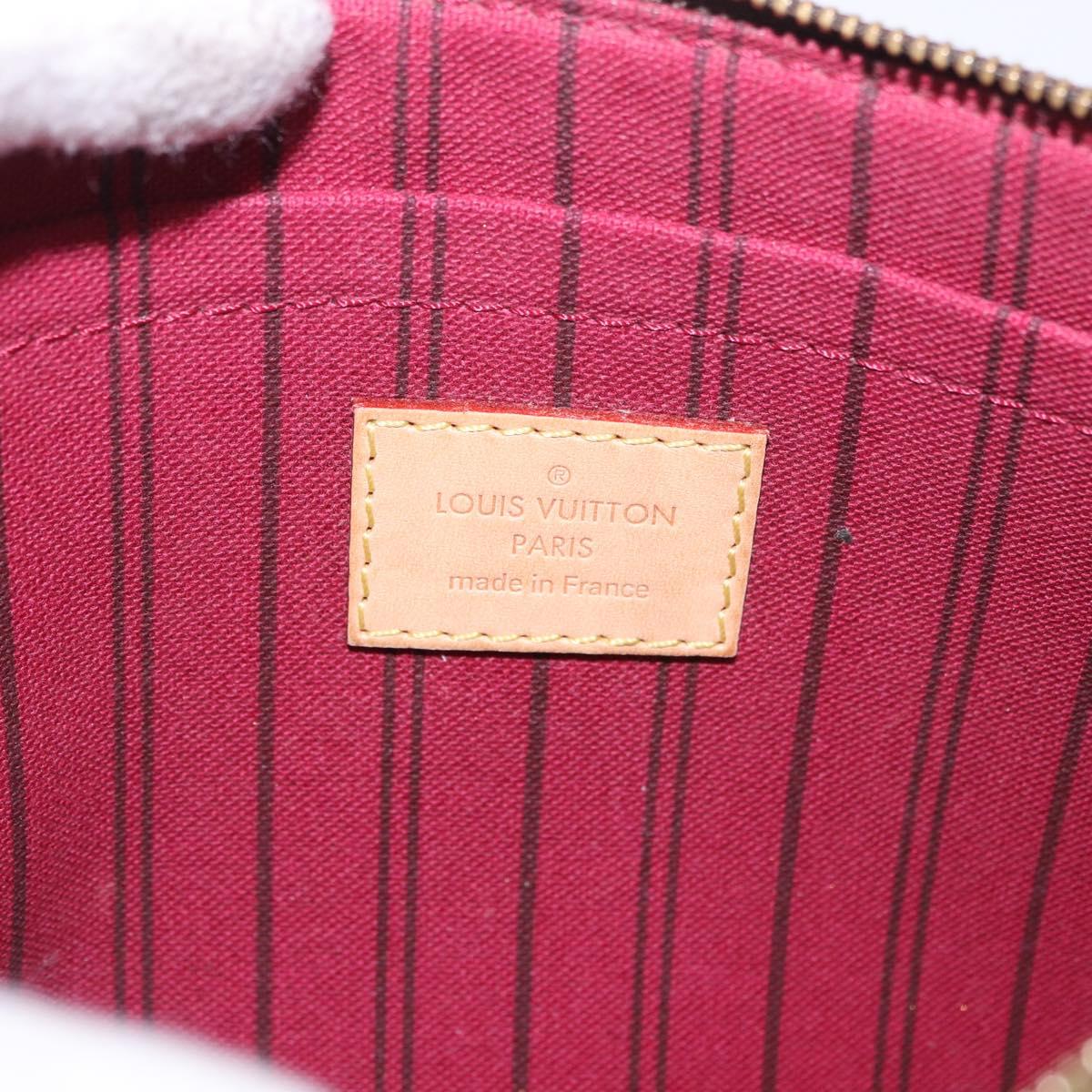 LOUIS VUITTON Monogram Neverfull MM Pouch Accessory Pouch LV Auth 182653A