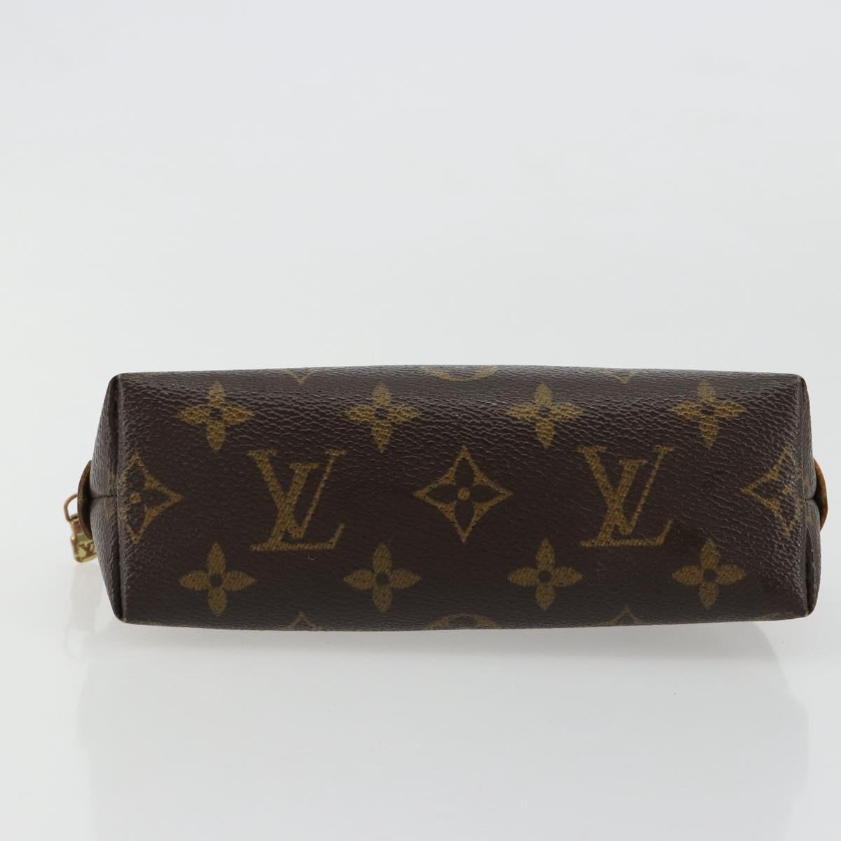 LOUIS VUITTON Monogram Pochette Cosmetic PM Pouch M43998 LV Auth 182668