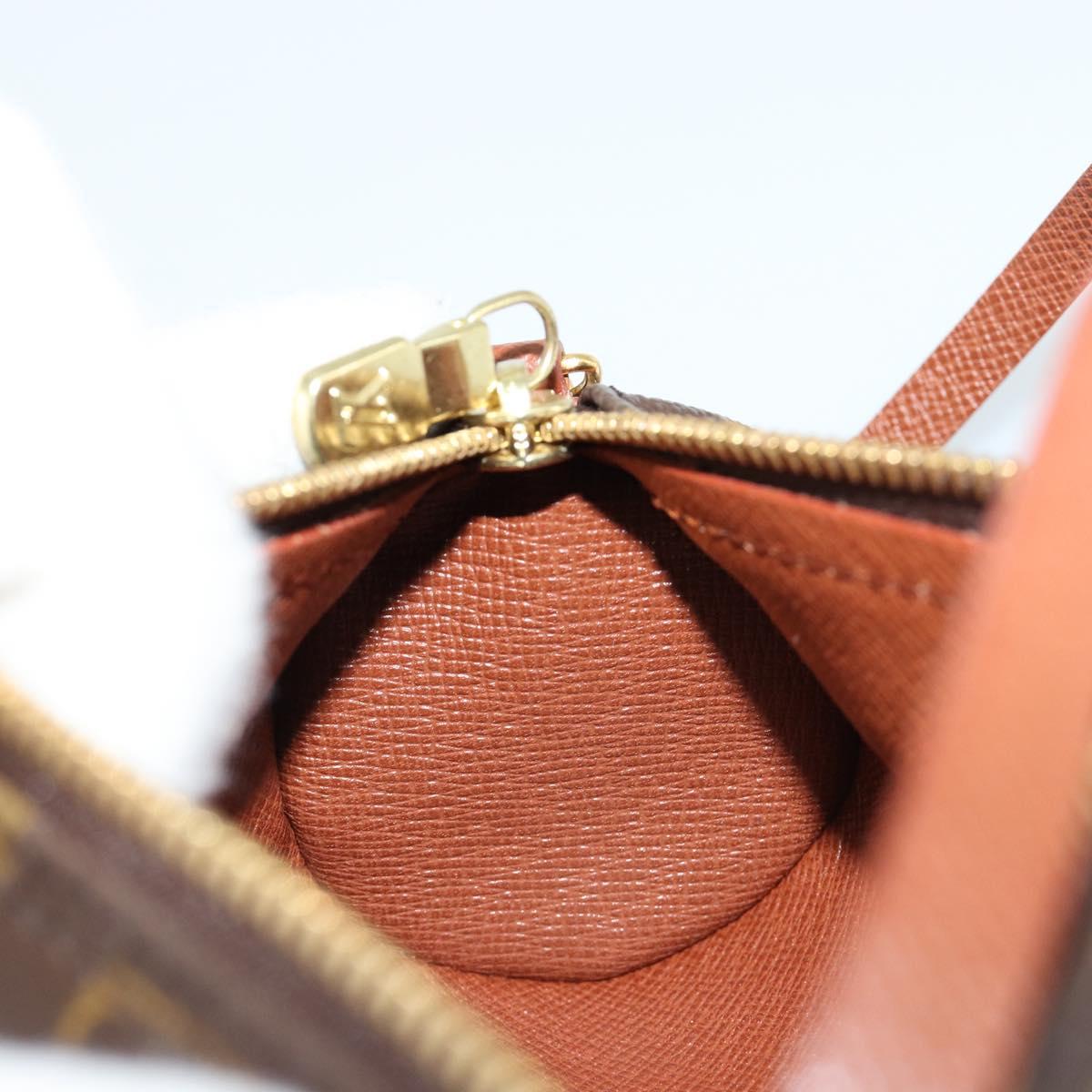 LOUIS VUITTON Monogram Papillon Pouch LV Auth 182698A