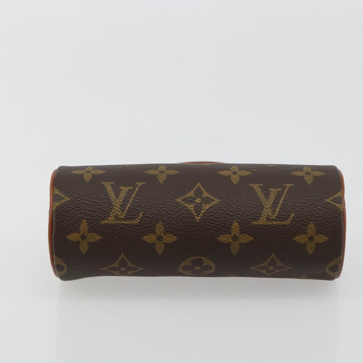 LOUIS VUITTON Monogram Papillon Pouch LV Auth 182698A