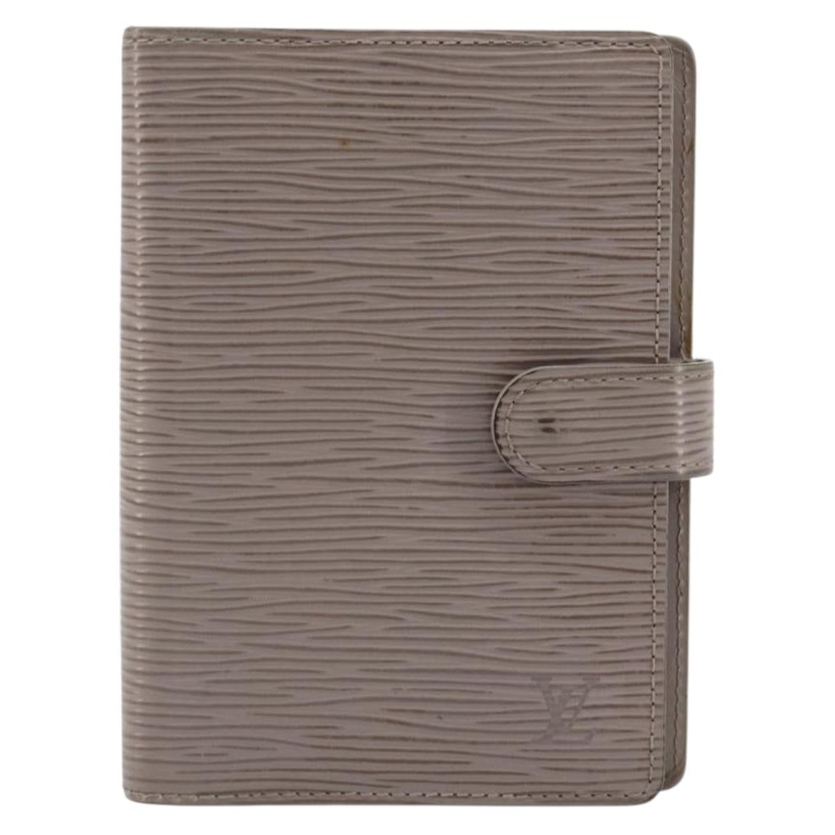 LOUIS VUITTON Epi Agenda PM Day Planner Cover Lilac R2005B LV Auth 182700