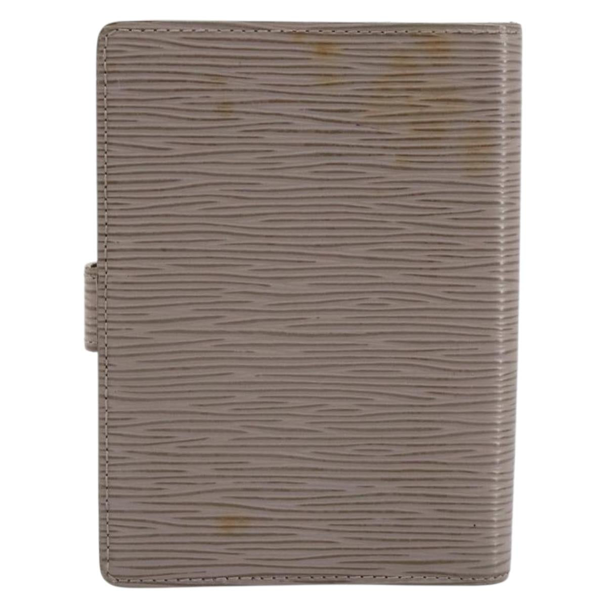 LOUIS VUITTON Epi Agenda PM Day Planner Cover Lilac R2005B LV Auth 182700
