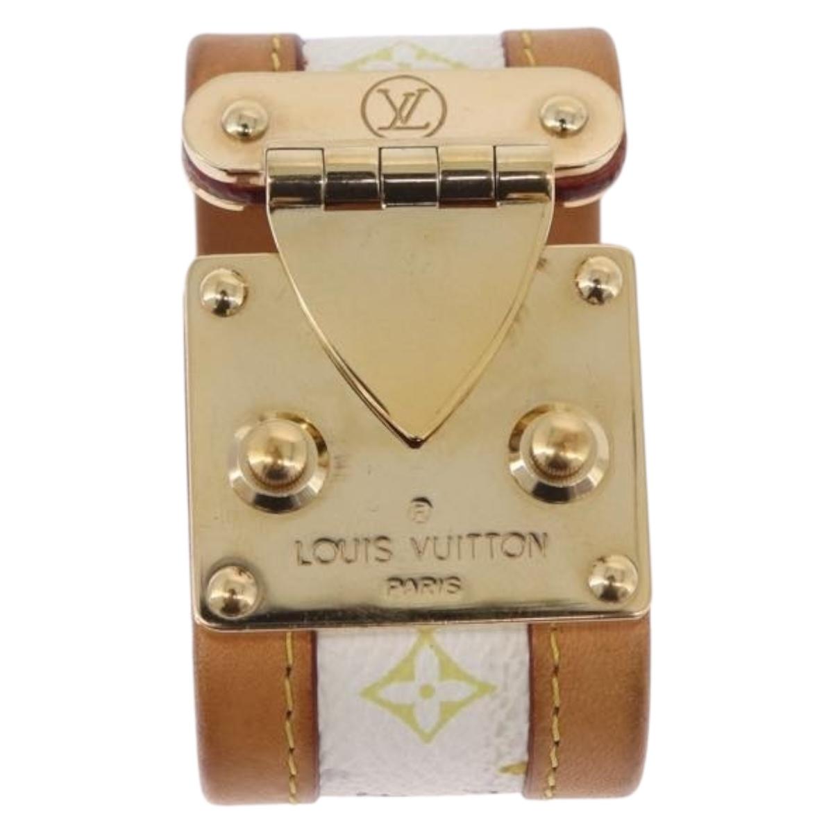 LOUIS VUITTON Monogram Multicolor Brass Koala White M65344 LV Auth 182703