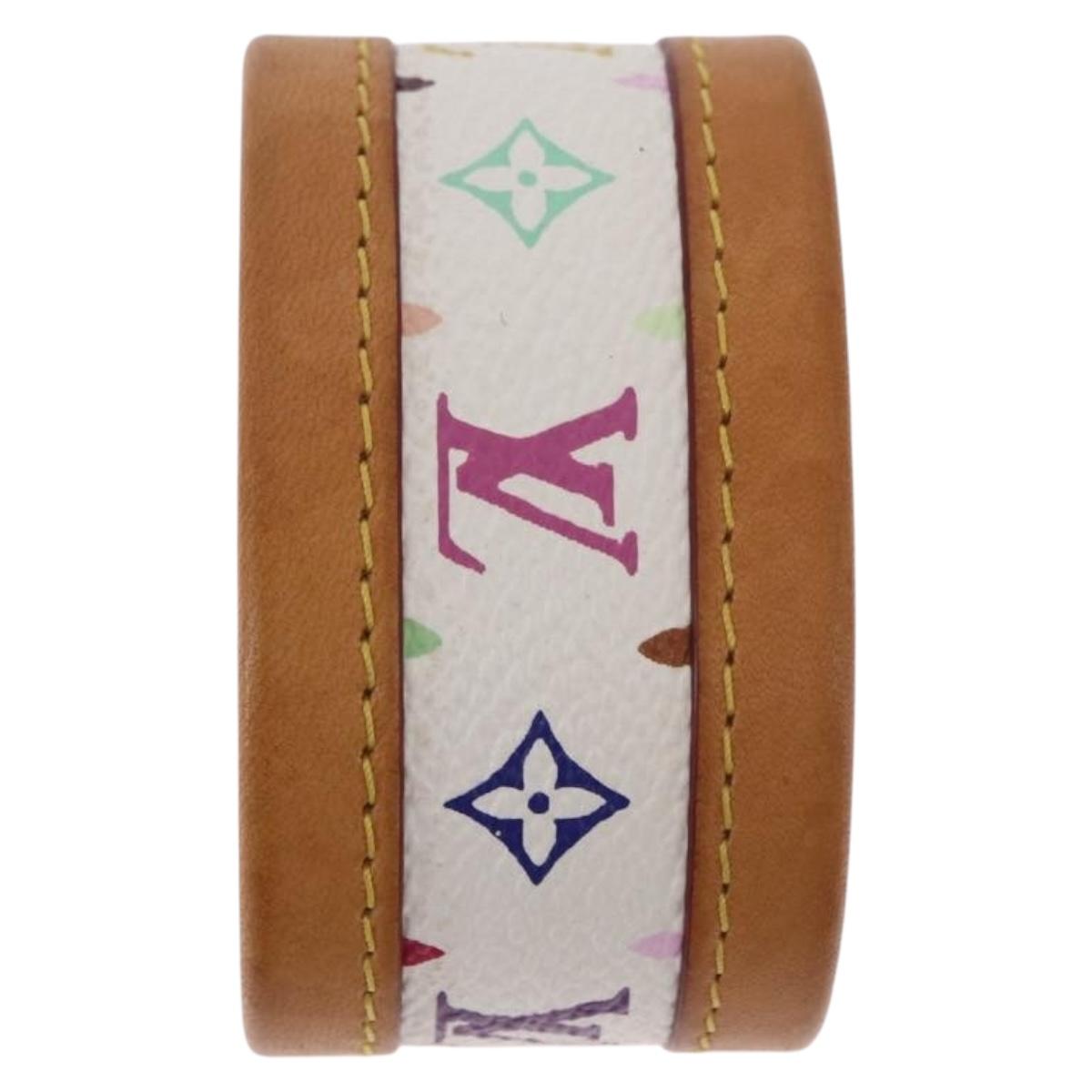 LOUIS VUITTON Monogram Multicolor Brass Koala White M65344 LV Auth 182703