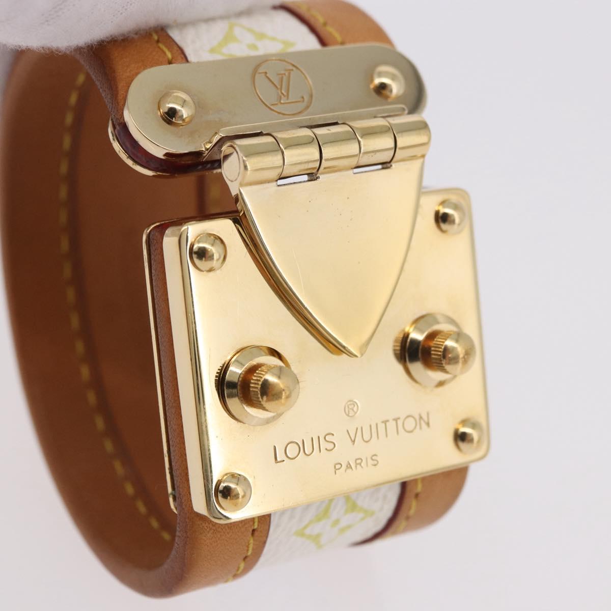 LOUIS VUITTON Monogram Multicolor Brass Koala White M65344 LV Auth 182703