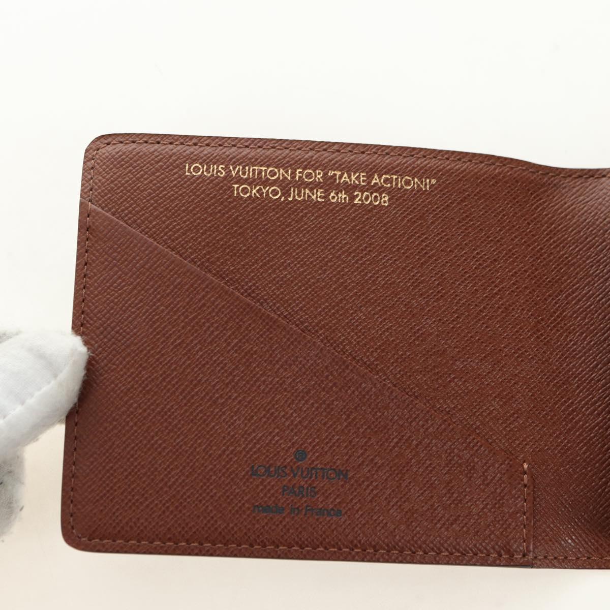 LOUIS VUITTON Monogram Memo Cover LV Auth 182705SAV