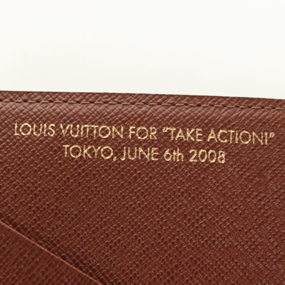 LOUIS VUITTON Monogram Memo Cover LV Auth 182705SAV