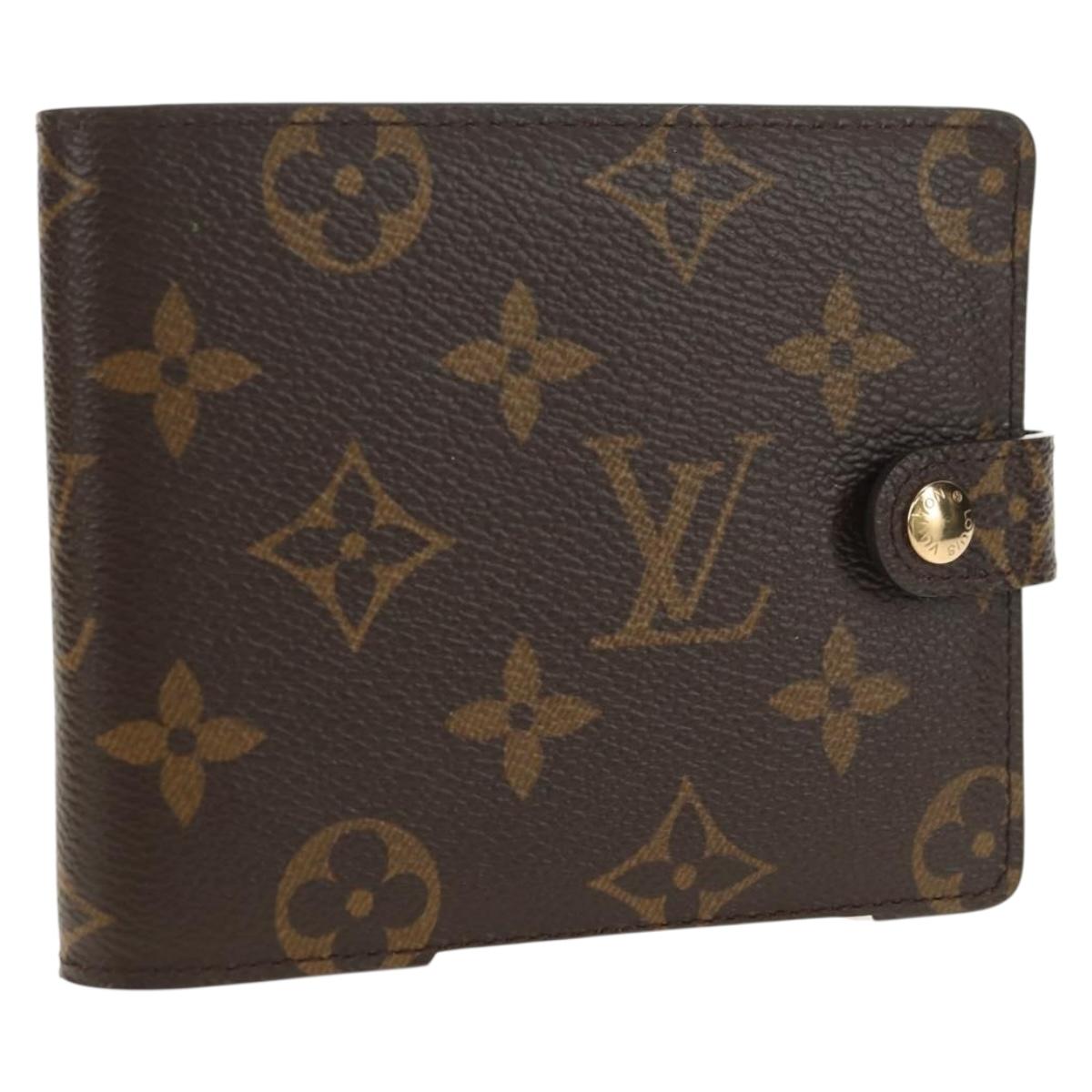 LOUIS VUITTON Monogram Memo Cover LV Auth 182705SAV