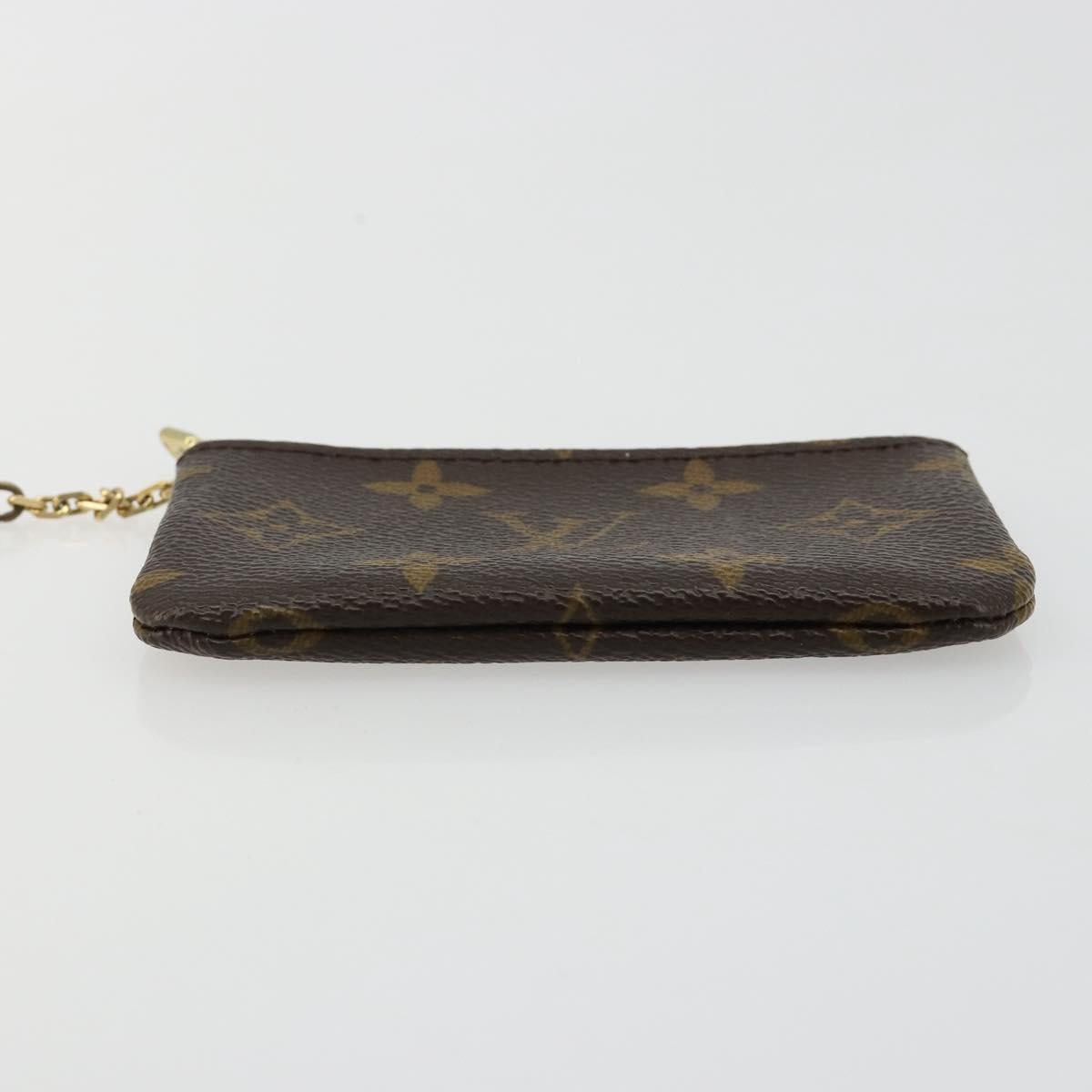 LOUIS VUITTON Monogram Pochette Cles Coin Purse M62650 LV Auth 182706