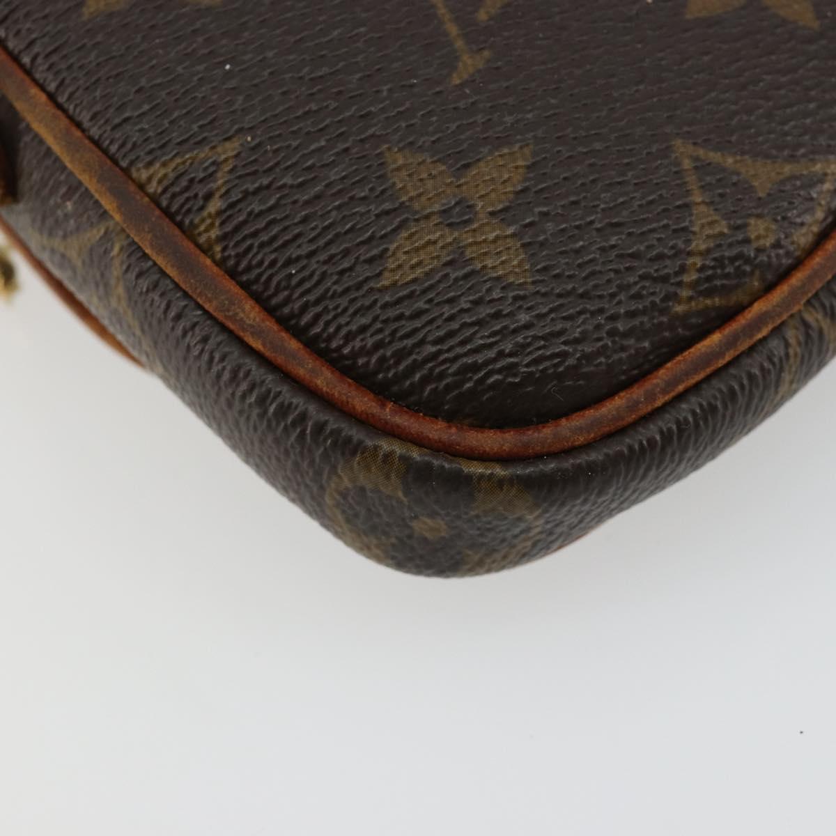 LOUIS VUITTON Monogram Pochette Turum Pouch M60020 LV Auth 182711
