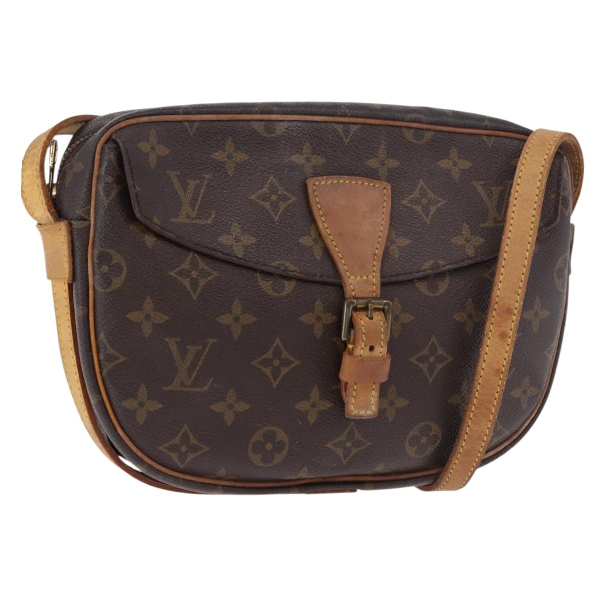 LOUIS VUITTON Monogram Jeune Fille MM Shoulder Bag M51226 LV Auth 182732