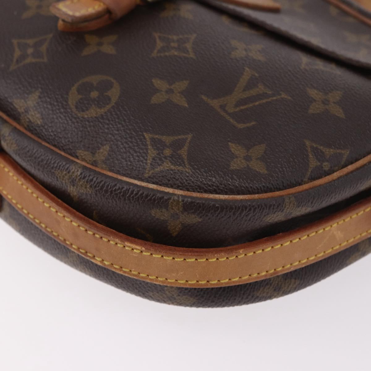 LOUIS VUITTON Monogram Jeune Fille MM Shoulder Bag M51226 LV Auth 182732