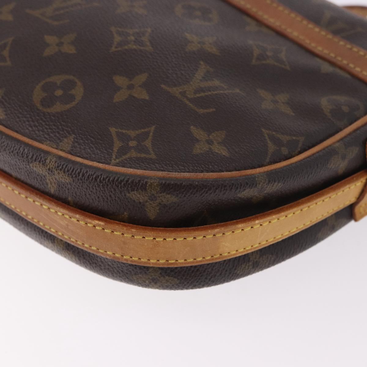 LOUIS VUITTON Monogram Jeune Fille MM Shoulder Bag M51226 LV Auth 182732