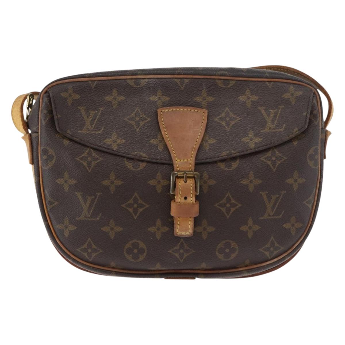 LOUIS VUITTON Monogram Jeune Fille MM Shoulder Bag M51226 LV Auth 182732
