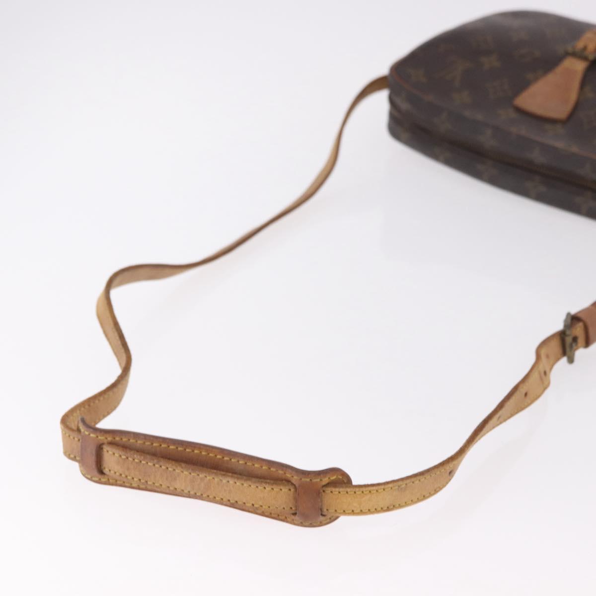 LOUIS VUITTON Monogram Jeune Fille MM Shoulder Bag M51226 LV Auth 182732