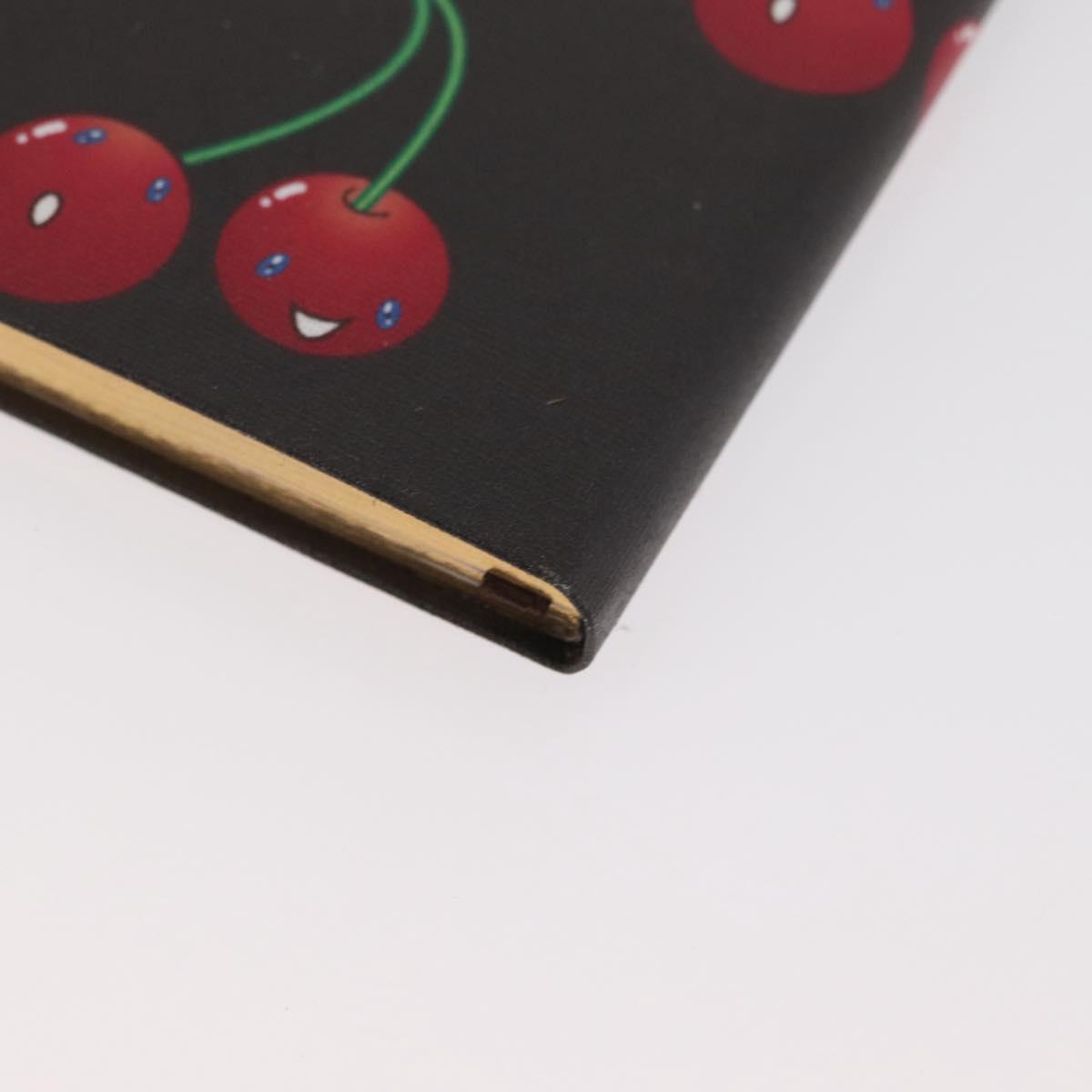LOUIS VUITTON Monogram Cherry Notebook MM Jane GI1371 LV Auth 182736M
