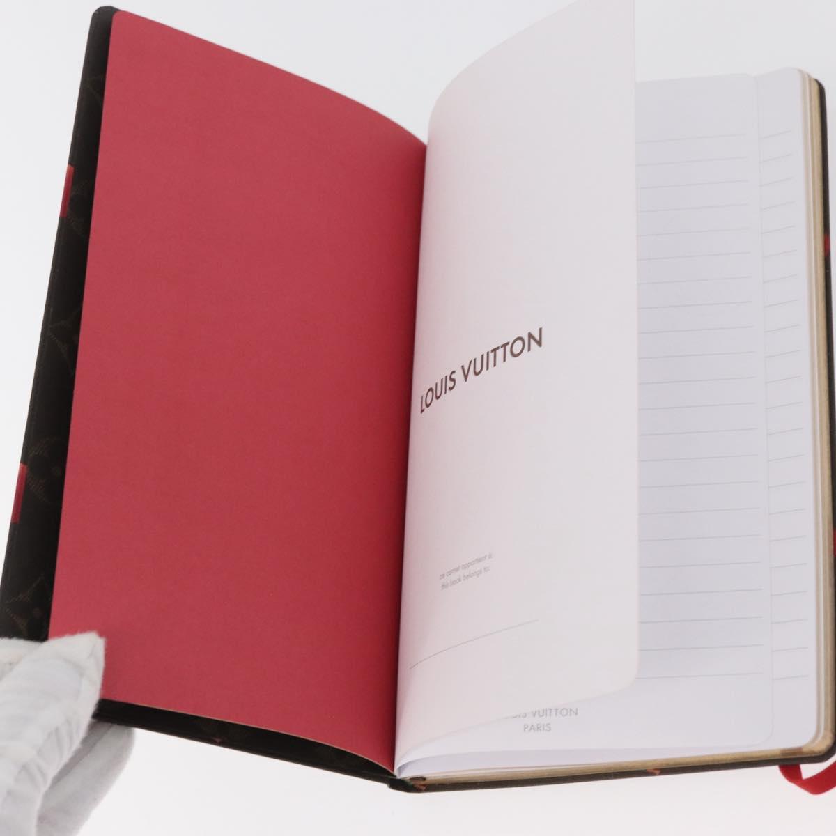 LOUIS VUITTON Monogram Cherry Notebook MM Jane GI1371 LV Auth 182736M