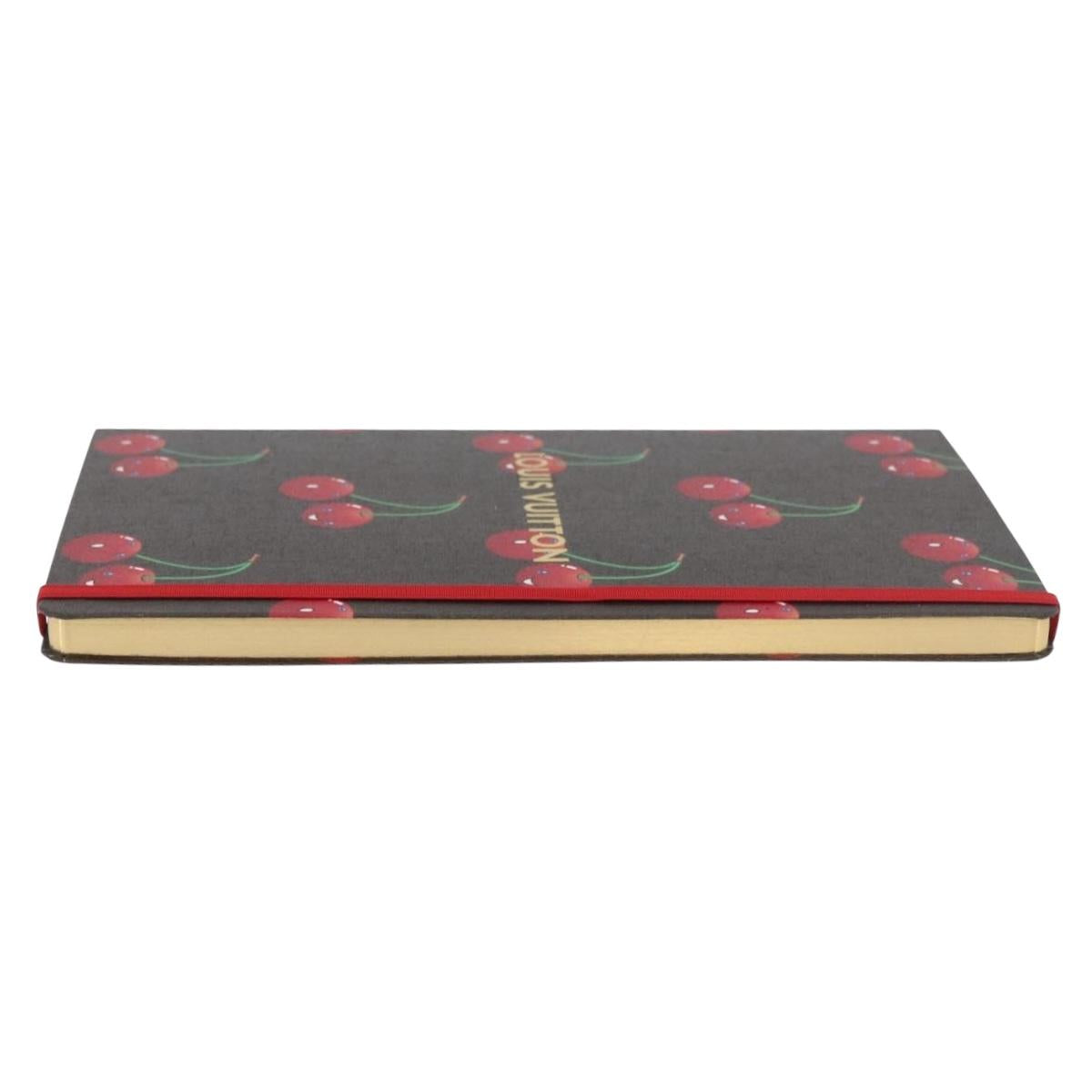 LOUIS VUITTON Monogram Cherry Notebook MM Jane GI1371 LV Auth 182736M
