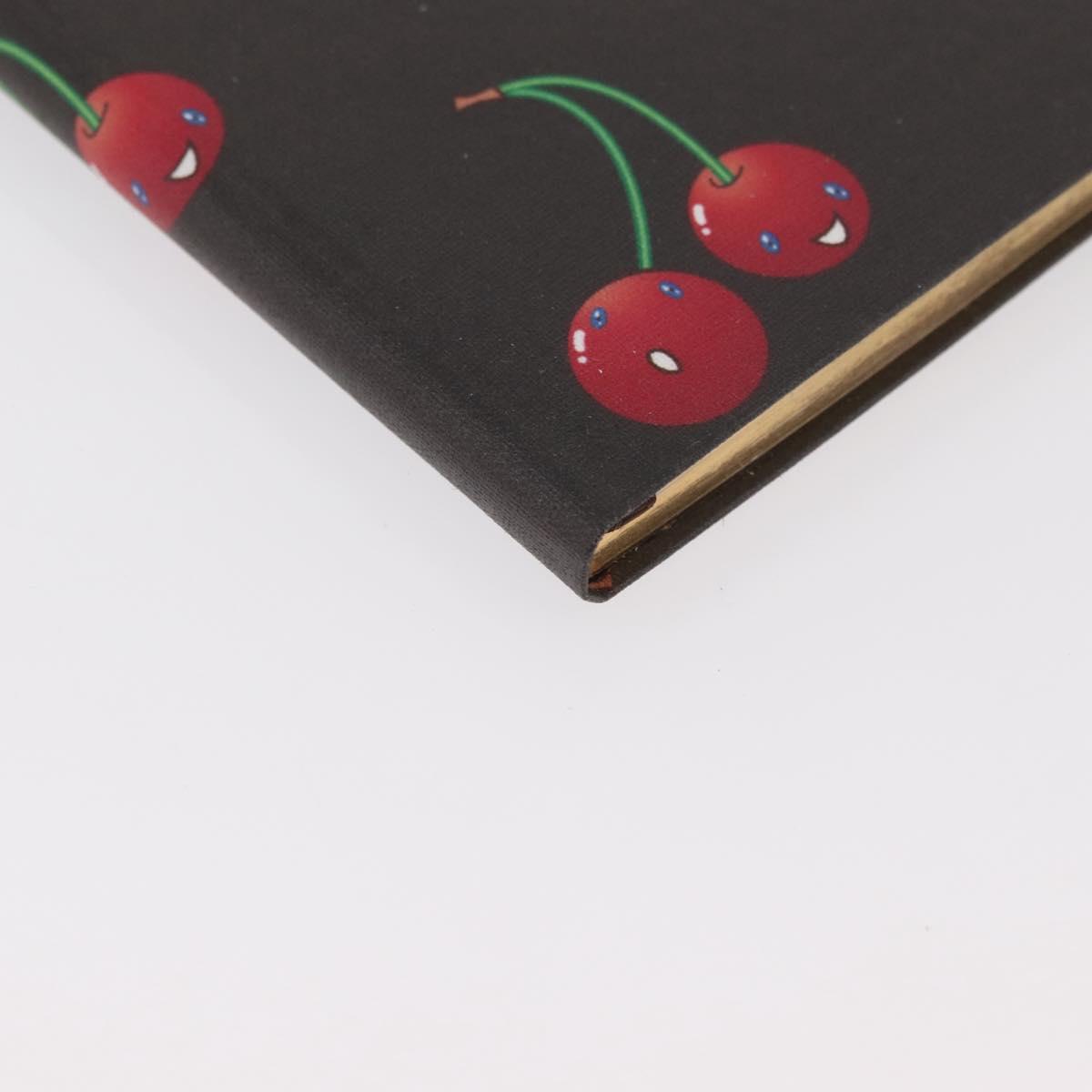 LOUIS VUITTON Monogram Cherry Notebook MM Jane GI1371 LV Auth 182736M
