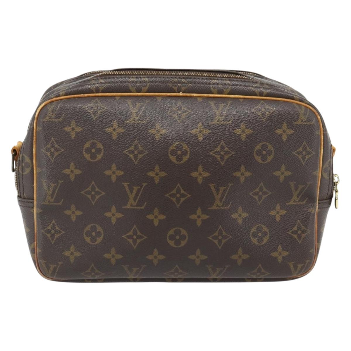 LOUIS VUITTON Monogram Reporter PM Shoulder Bag M45254 LV Auth 182763