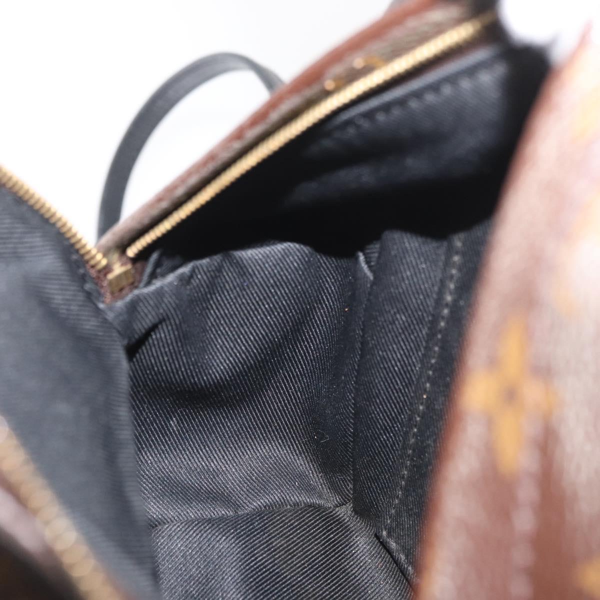 LOUIS VUITTON Monogram Palm Springs MINI Backpack M44873 LV Auth 182764