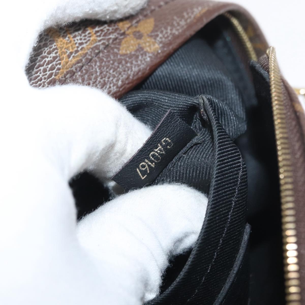 LOUIS VUITTON Monogram Palm Springs MINI Backpack M44873 LV Auth 182764