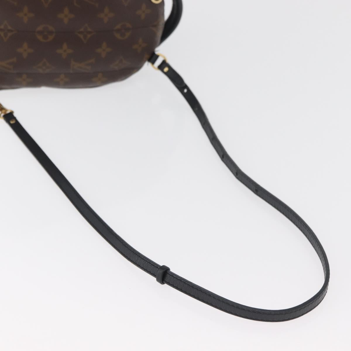 LOUIS VUITTON Monogram Palm Springs MINI Backpack M44873 LV Auth 182764