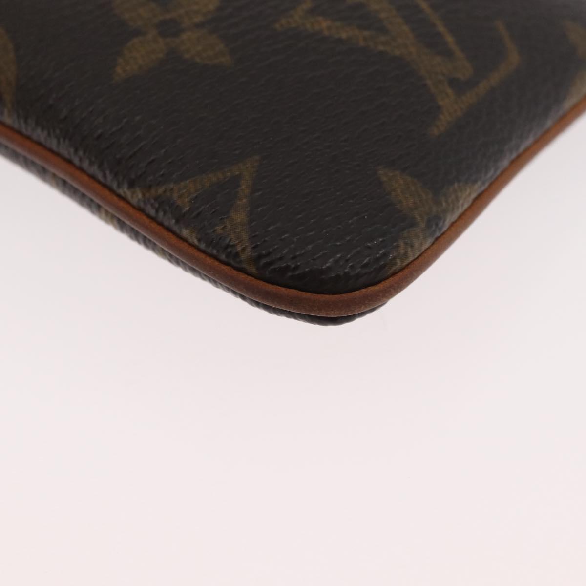 LOUIS VUITTON Monogram EtuiTelephonne MM Cell Phone Case M66546 LV Auth 182789