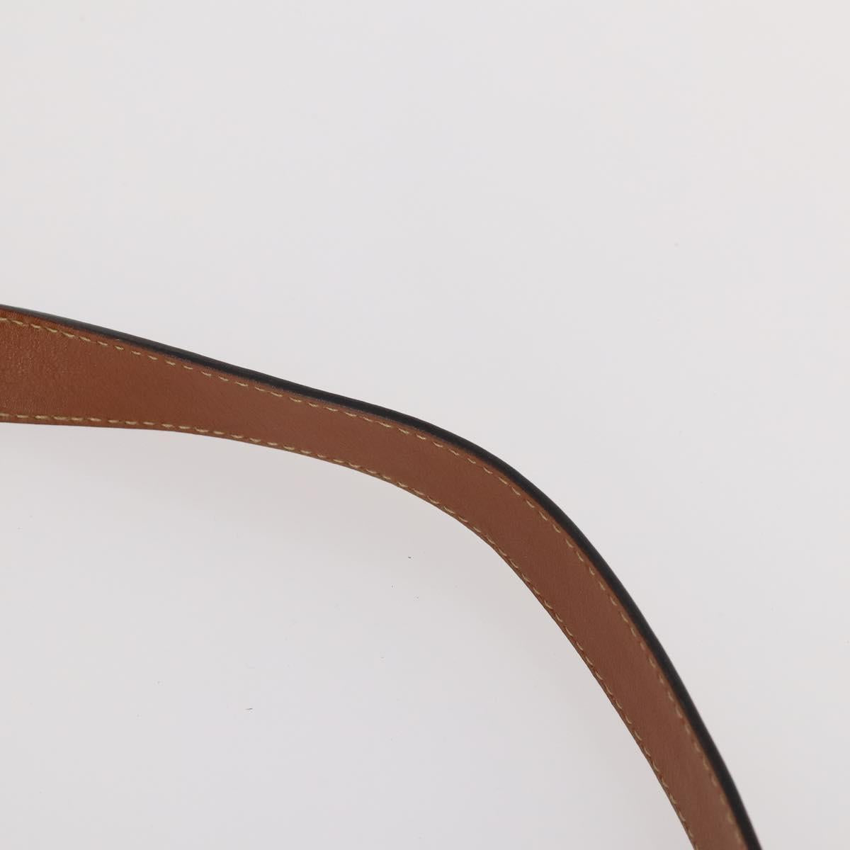 GUCCI Bamboo Hand Bag Leather 2way Brown Gold 002 2855 0322 0 Auth 182806