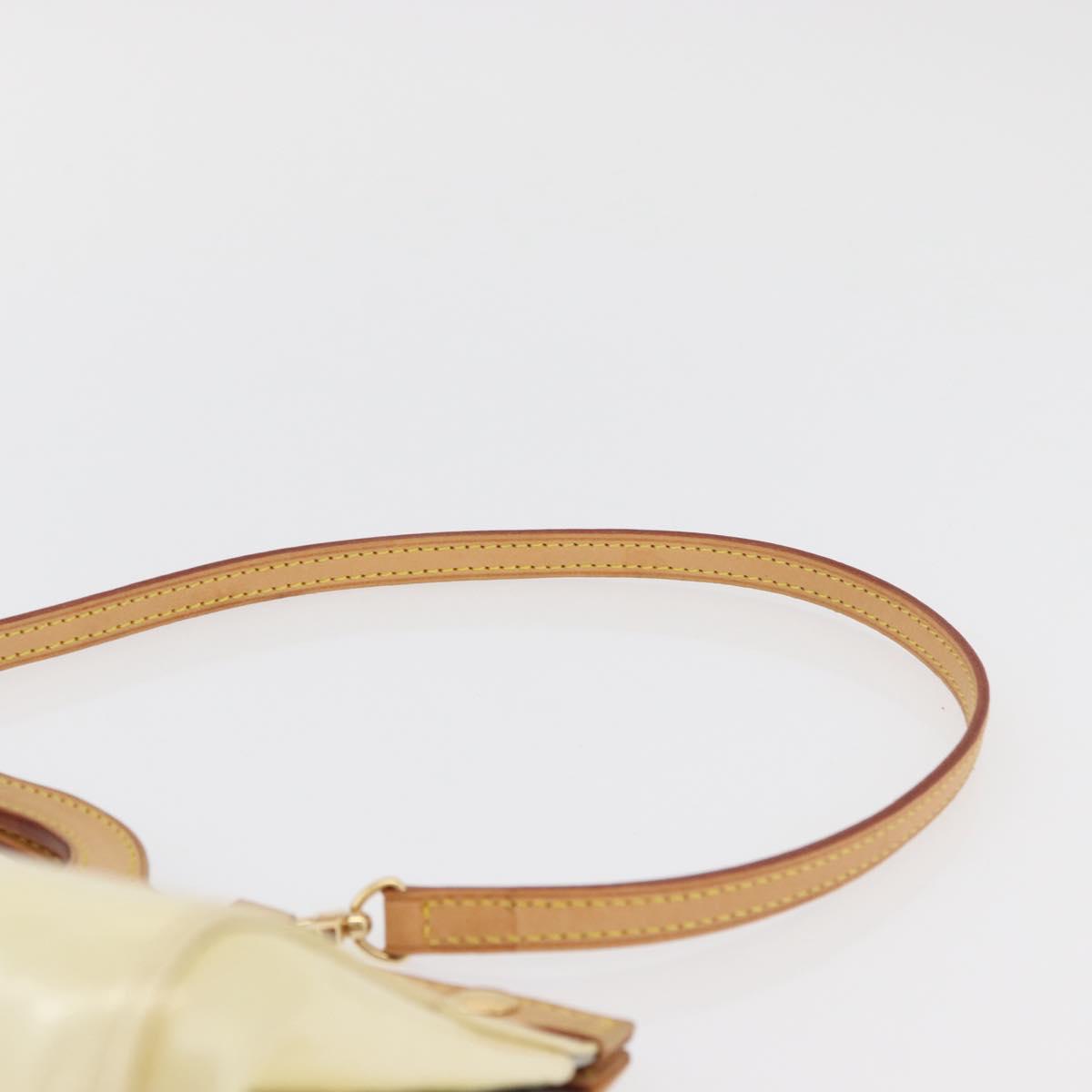 LOUIS VUITTON Monogram Vernis Roxbury Drive Bag 2Way Perle M91374 Auth 182822