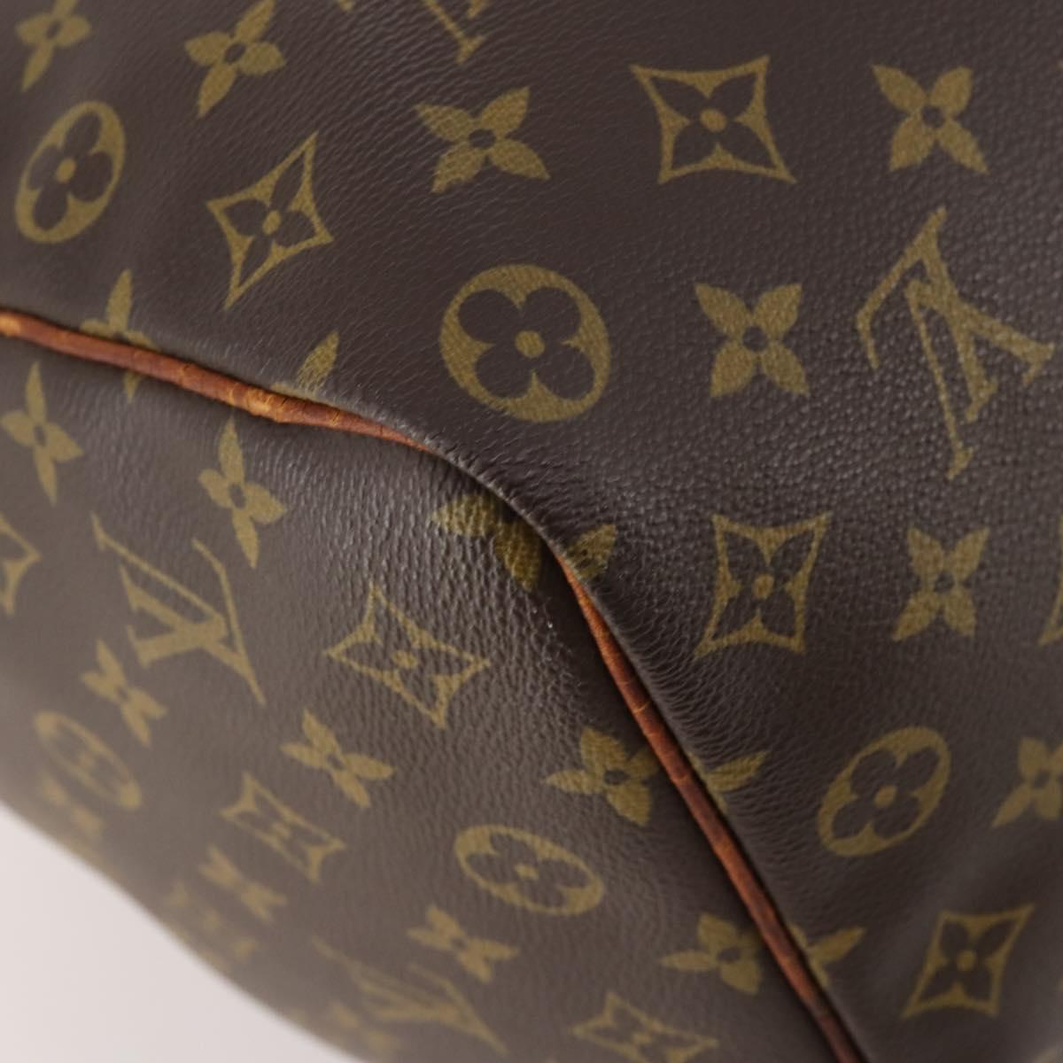 LOUIS VUITTON Monogram Keepall 50 Boston Bag M41426 LV Auth 182823