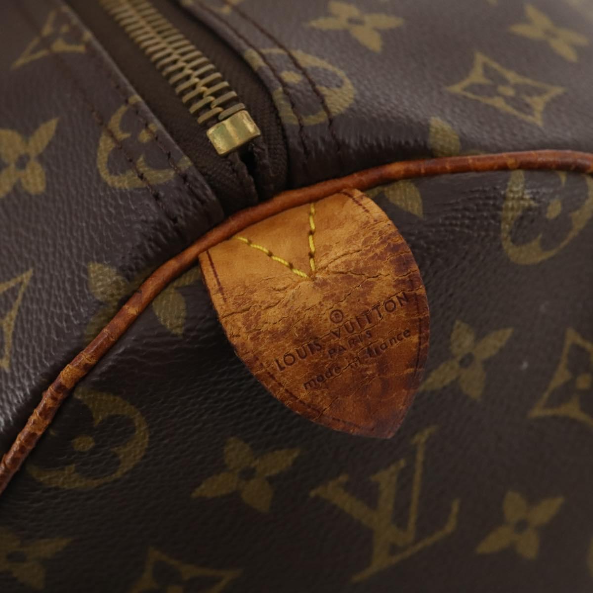 LOUIS VUITTON Monogram Keepall 50 Boston Bag M41426 LV Auth 182823