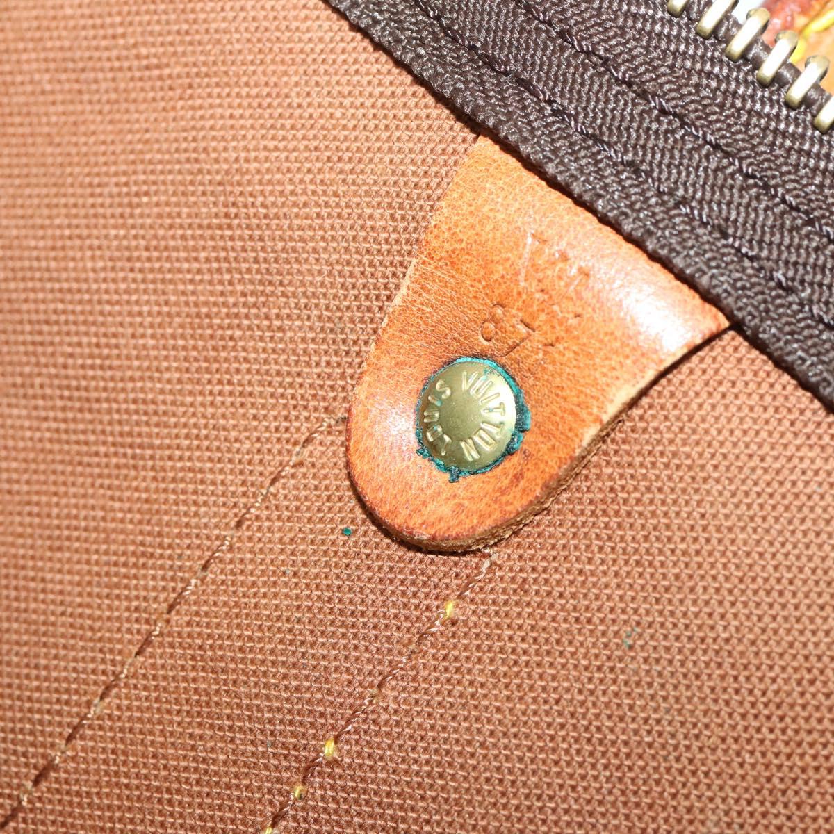 LOUIS VUITTON Monogram Keepall 50 Boston Bag M41426 LV Auth 182823