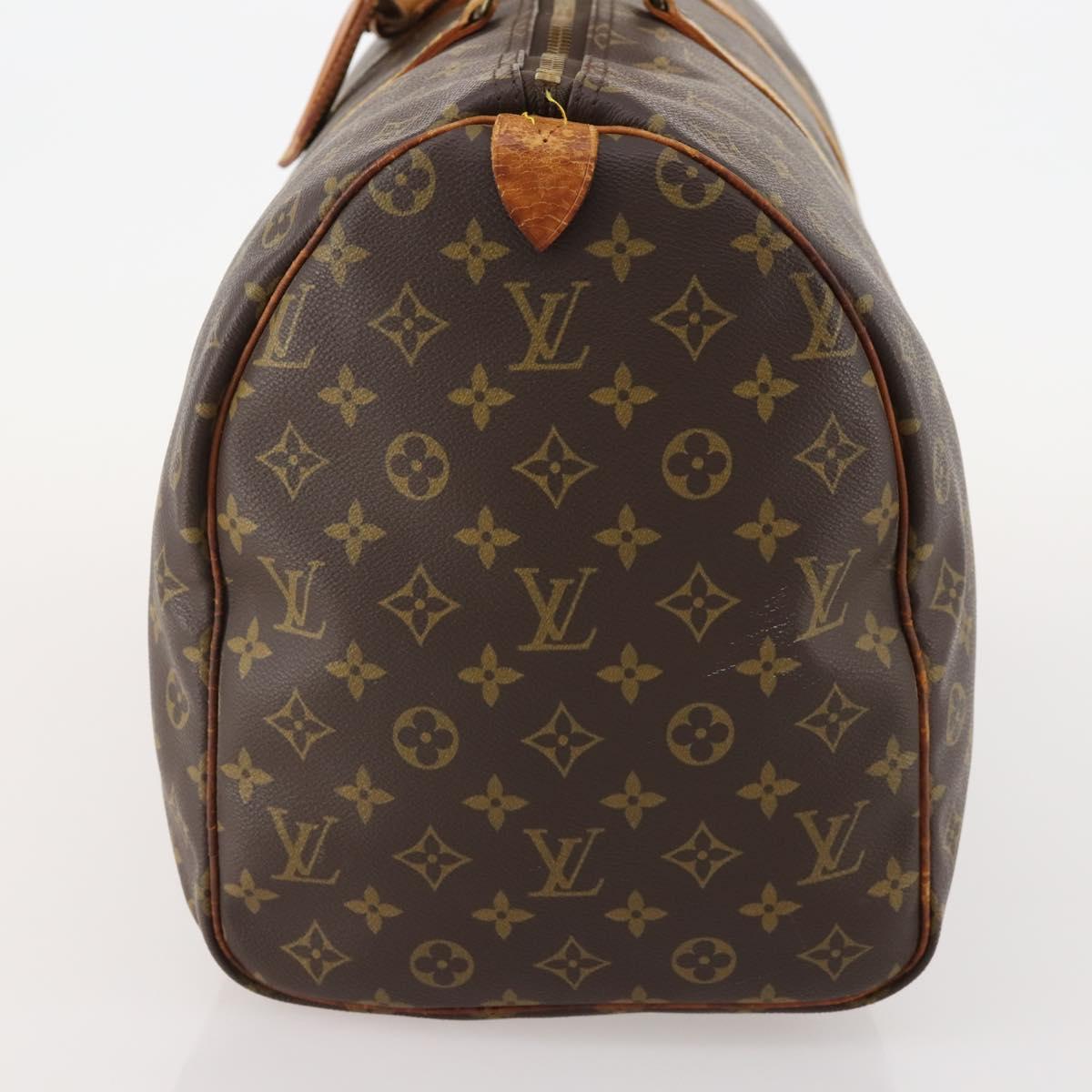 LOUIS VUITTON Monogram Keepall 50 Boston Bag M41426 LV Auth 182823