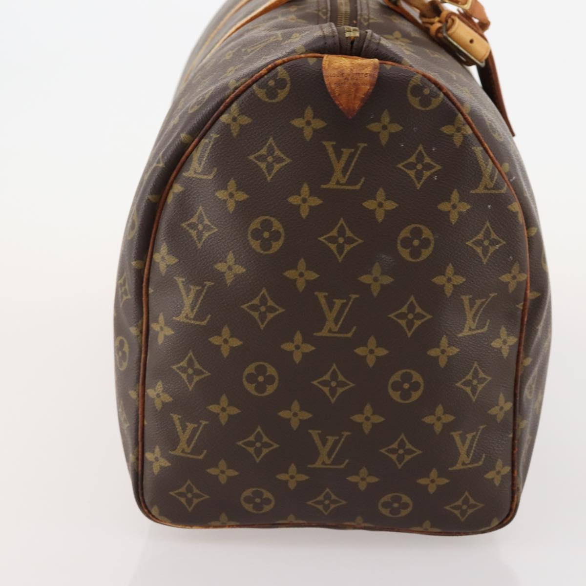 LOUIS VUITTON Monogram Keepall 50 Boston Bag M41426 LV Auth 182823