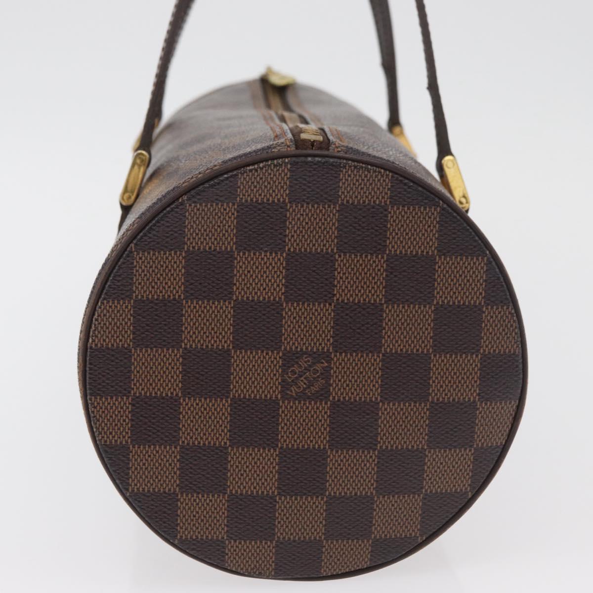 LOUIS VUITTON Damier Ebene Papillon 30 Hand Bag N51303 LV Auth 182824