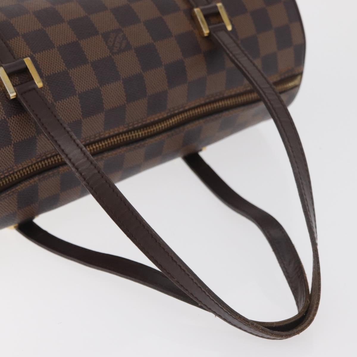 LOUIS VUITTON Damier Ebene Papillon 30 Hand Bag N51303 LV Auth 182824