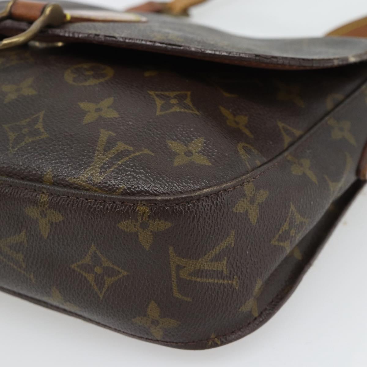 LOUIS VUITTON Monogram Saint Cloud GM Shoulder Bag M51242 LV Auth 182830